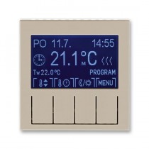 termostat programovatelný LEVIT 3292H-A10301 18 macchiato/bílá
